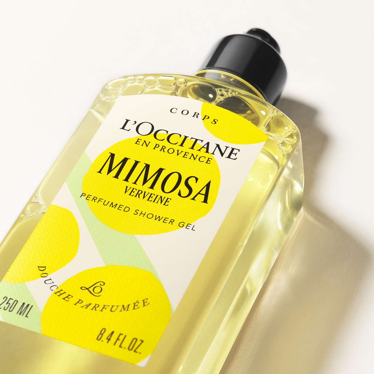 Parfumski gel za prhanje Mimosa Verveine L'Occitane