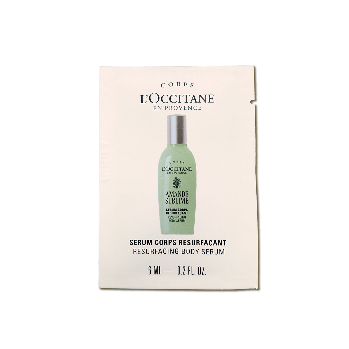 Obnavljalni serum za telo Amande Sublime – Mandelj – vzorček