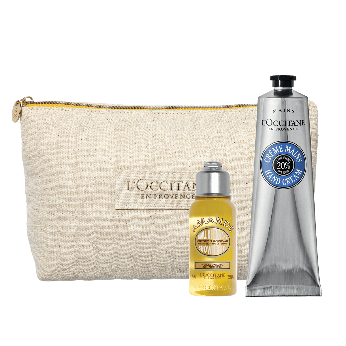 Darilni komplet Karite v torbici – ikonična nega - L'Occitane