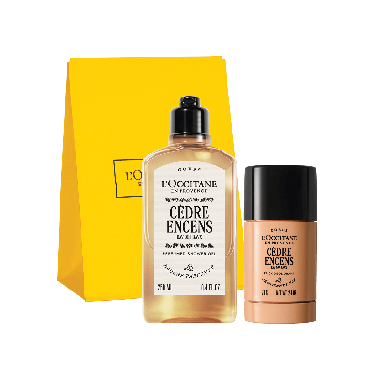 Darilni komplet za moške Baux – prhanje in deo