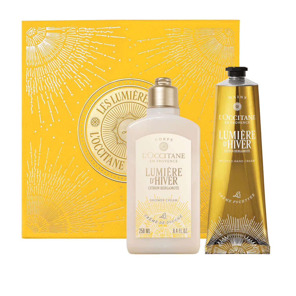 L'Occitane Darilni komplet Lumière d’Hiver - prhanje in nega rok