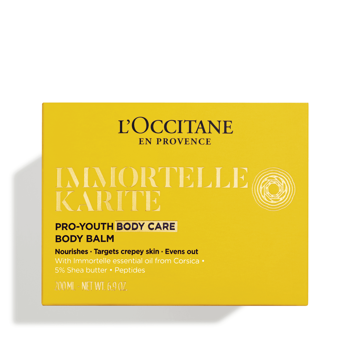 Balzam za pomlajeno kožo telesa Immortelle in Karite