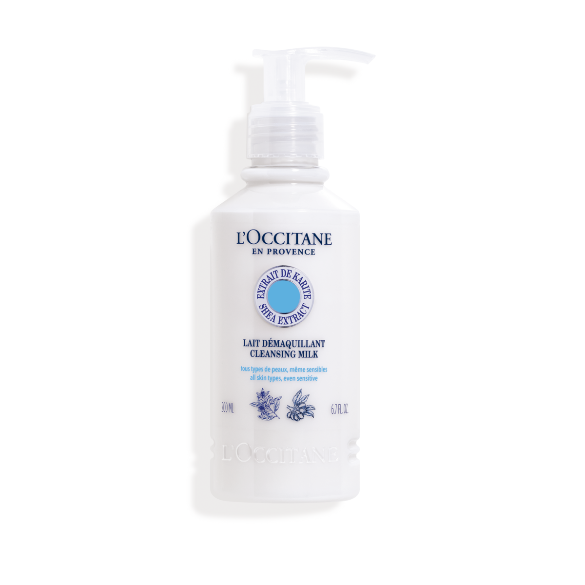 Čistilno mleko za obraz s karitejevim maslom