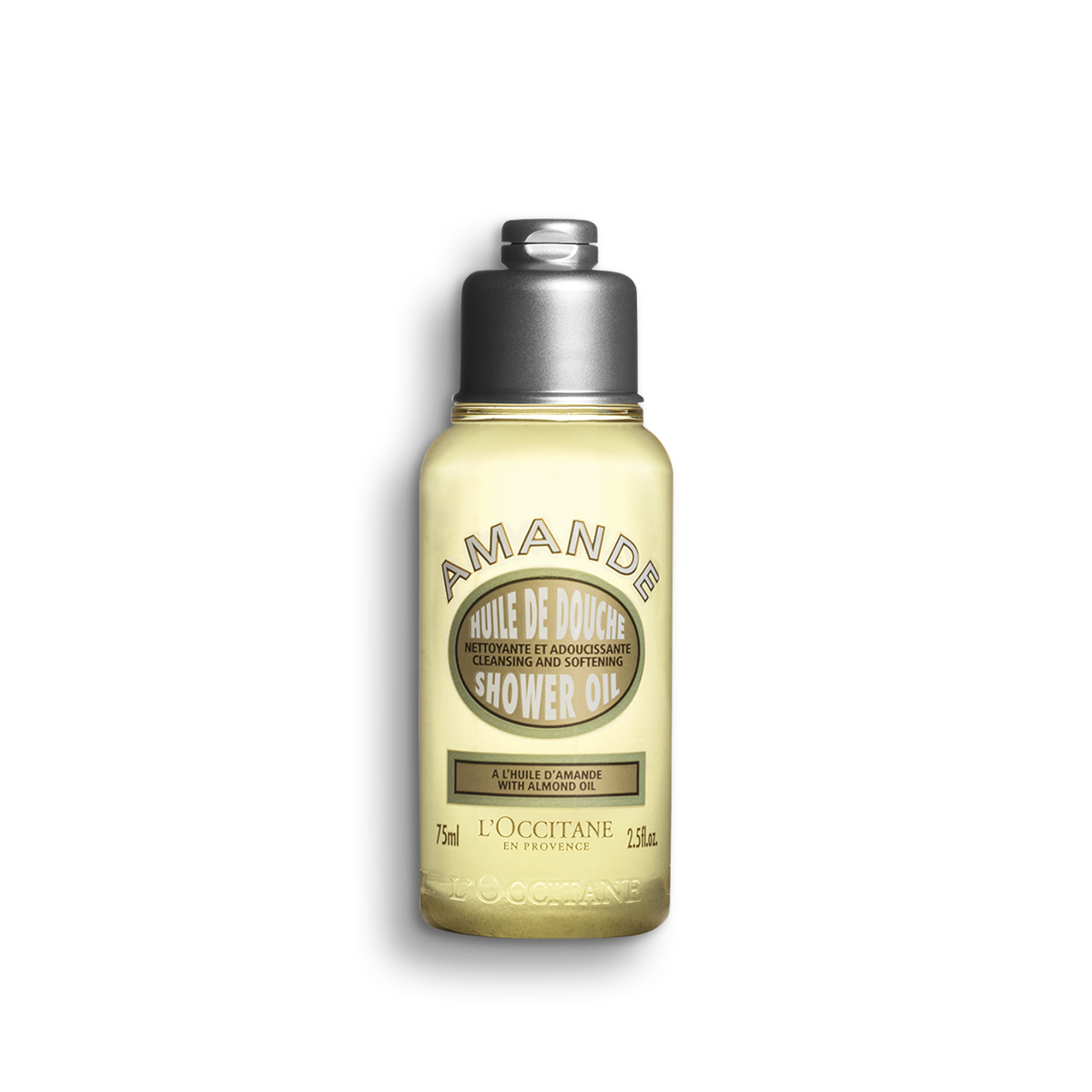 Mandljevo olje za prhanje – potovalna velikost