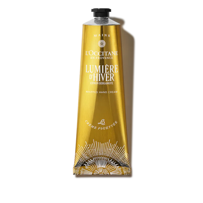 L'Occitane Smetanasta krema za roke Lumière d’Hiver – Citron Bergamote