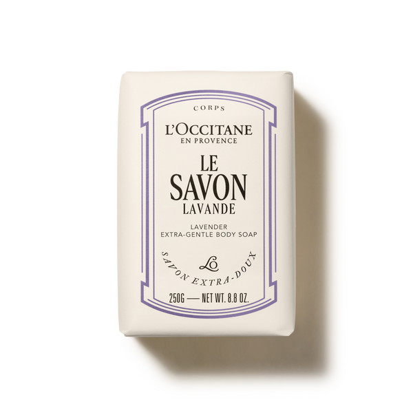 Trdno milo sivka za telo L'Occitane v embalaži