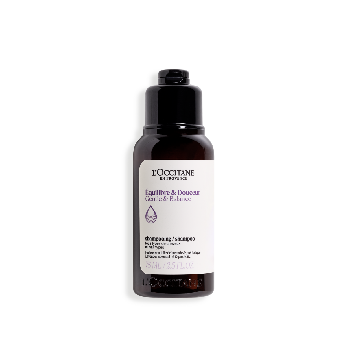 Nežni šampon za ravnovesje – potovalna velikost