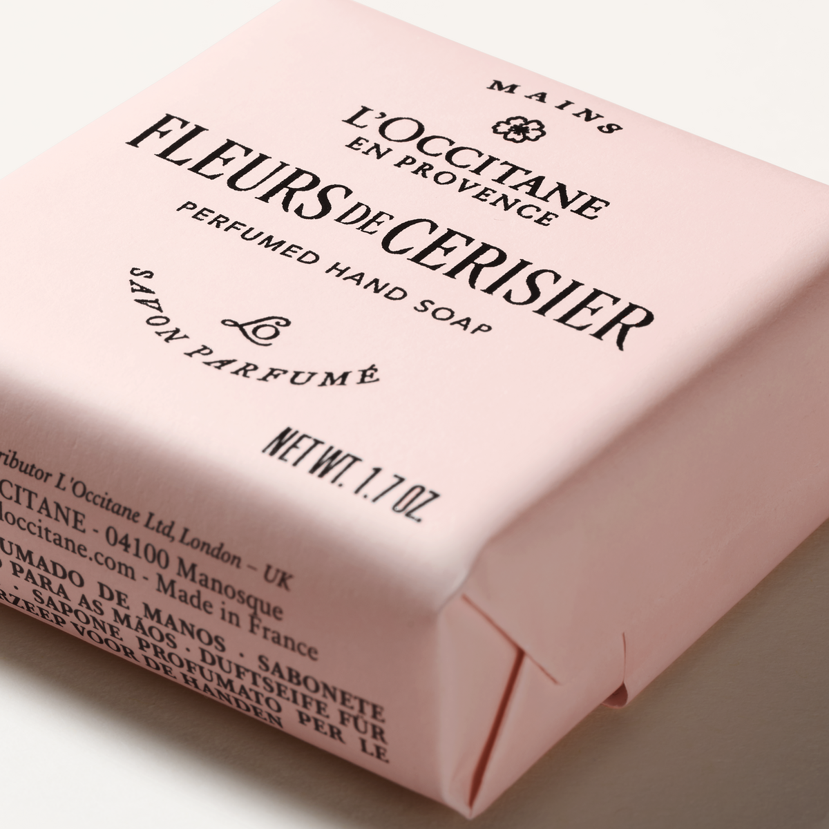 Fleurs de Cerisier perfumed hand soap