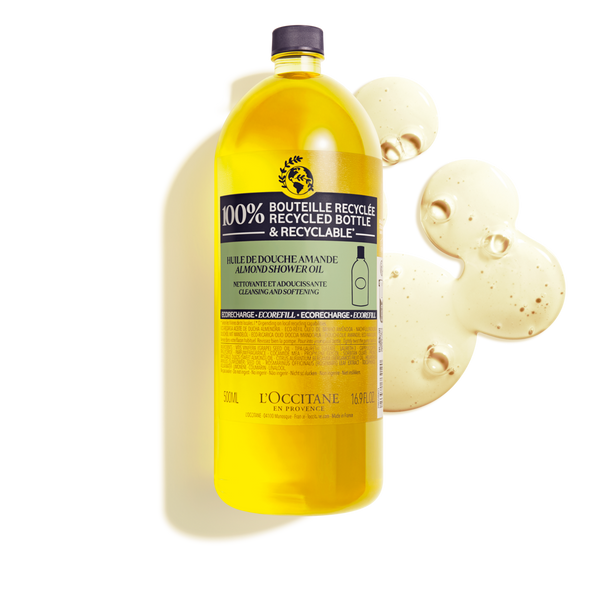 Mandljevo olje za prhanje – EKO ponovno polnjenje