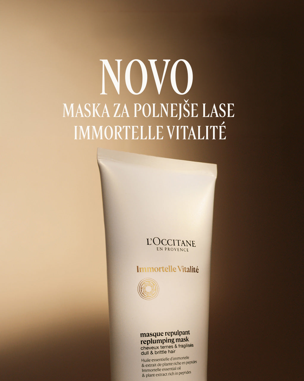 Maska za polnejše lase Immortelle Vitalité