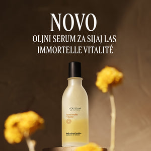 Oljni serum za sijaj las Immortelle Vitalité