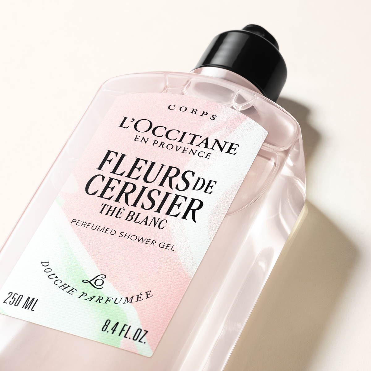 Parfumski gel za prhanje Fleurs de Cerisier Thé Blanc L'Occitane