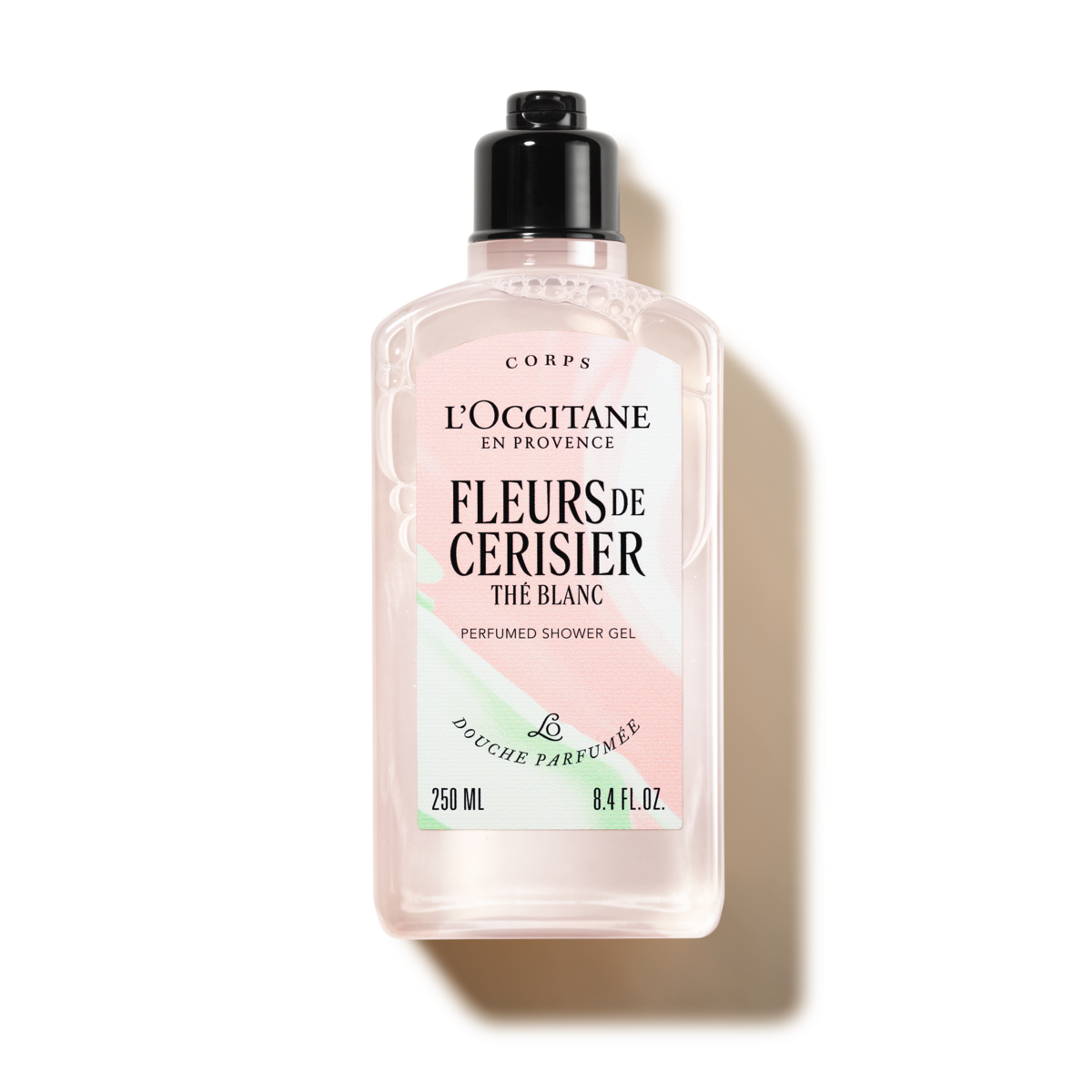 Parfumski gel za prhanje Fleurs de Cerisier Thé Blanc L'Occitane