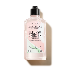 Parfumski gel za prhanje Fleurs de Cerisier Thé Blanc L'Occitane