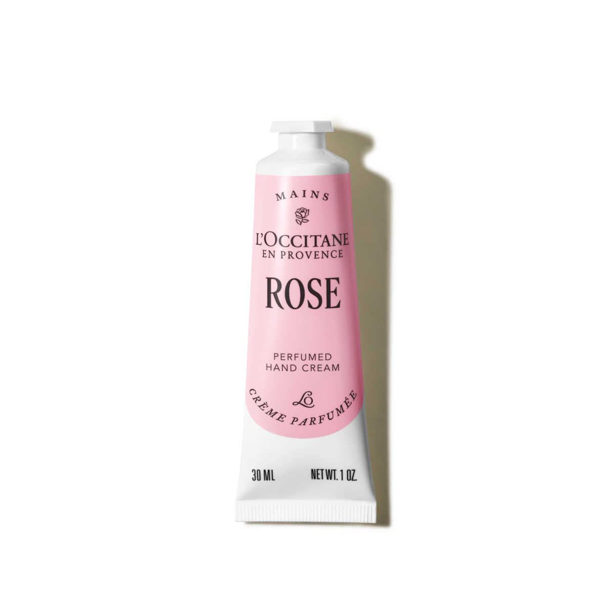 L’Occitane Parfumska krema za roke Rose – potovalna velikost