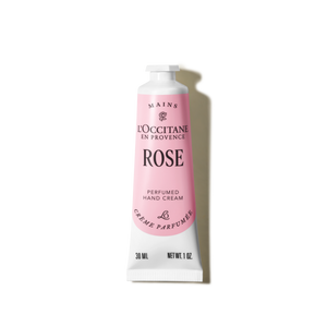 L’Occitane Parfumska krema za roke Rose – potovalna velikost