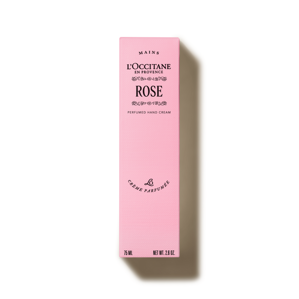L’Occitane Parfumska krema za roke Rose v embalaži