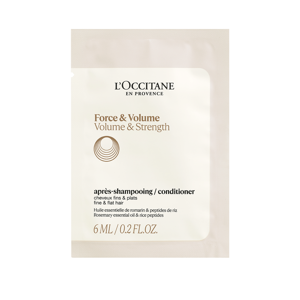 L'Occitane balzam za volumen in krepitev tankih las - vzorček