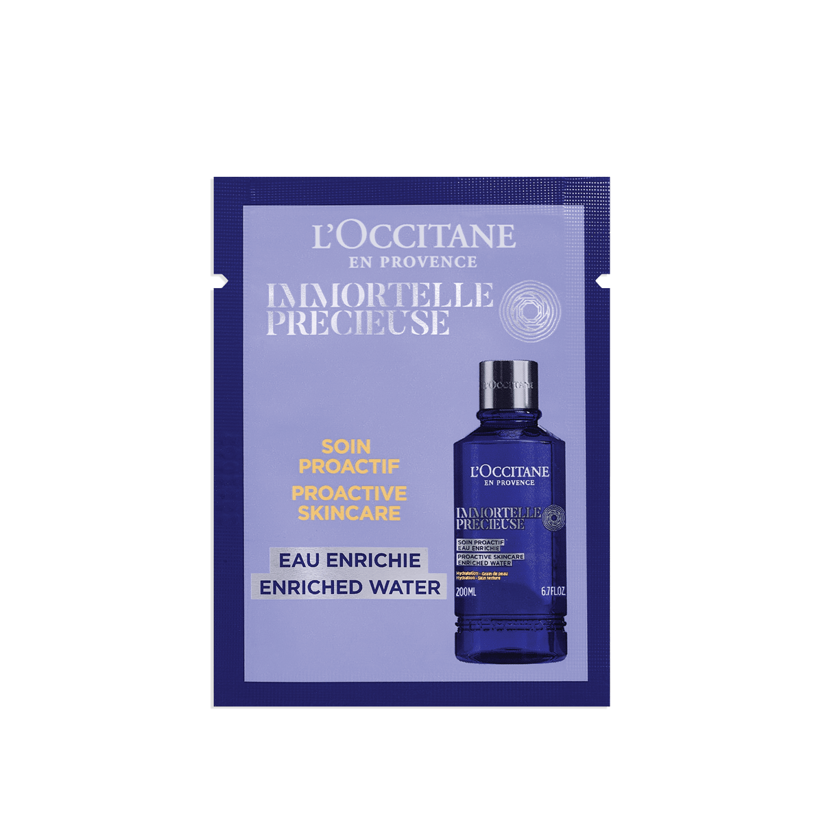 Žlahtna intenzivna vodica za obraz – vzorček