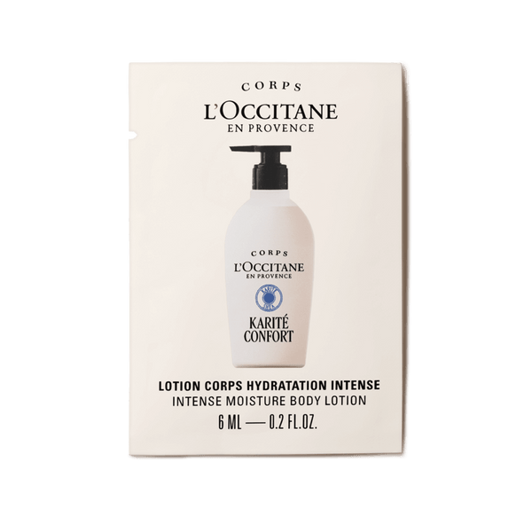 Vzorček izdelka Intenzivno mleko za telo Karité Confort L'Occitane