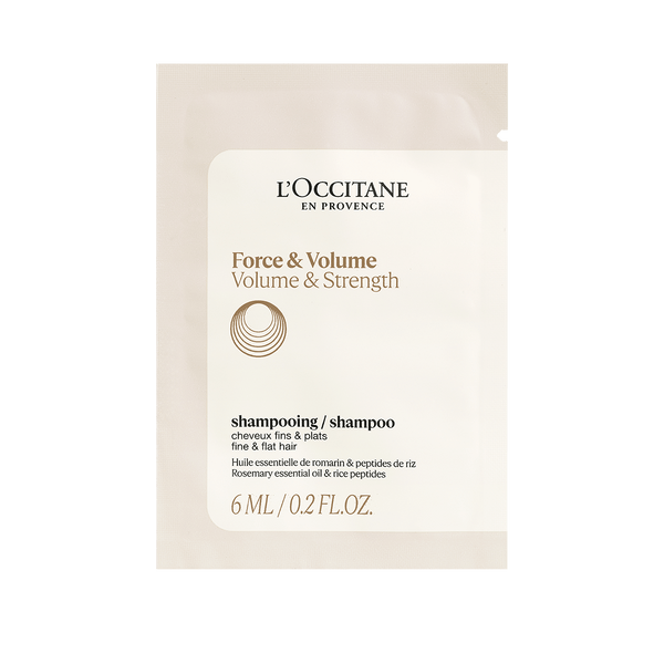 L'Occitane Šampon za volumen in krepitev tankih las - vzorček