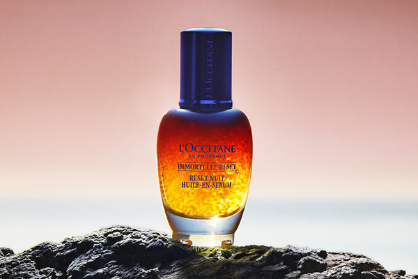 Booster za nočno nego obraza Immortelle Reset