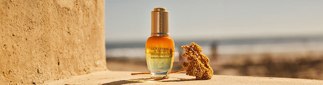 Božansko olje mlaodsti za obraz – L’OCCITANE – nega proti staranju Immortelle 