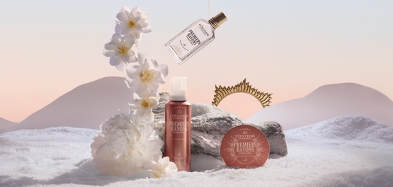 Kolekcija Premiers Rayons – Pivoine & Camelia – praznične kolekcije L’Occitane 