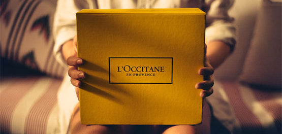 Darilna škatla L’Occitane je primerna tudi za to, da v njej hranite svoje dragocenosti 

