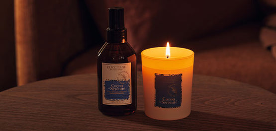 Dišeča sveča in dišava za dom – L’OCCITANE  

