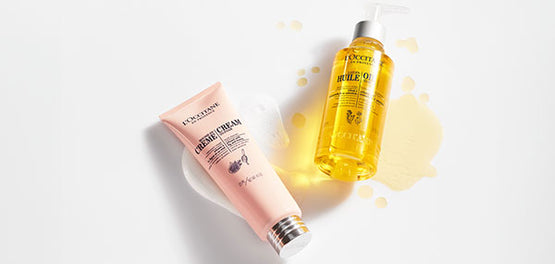 Dvojno čiščenje obraza – L’OCCITANE 