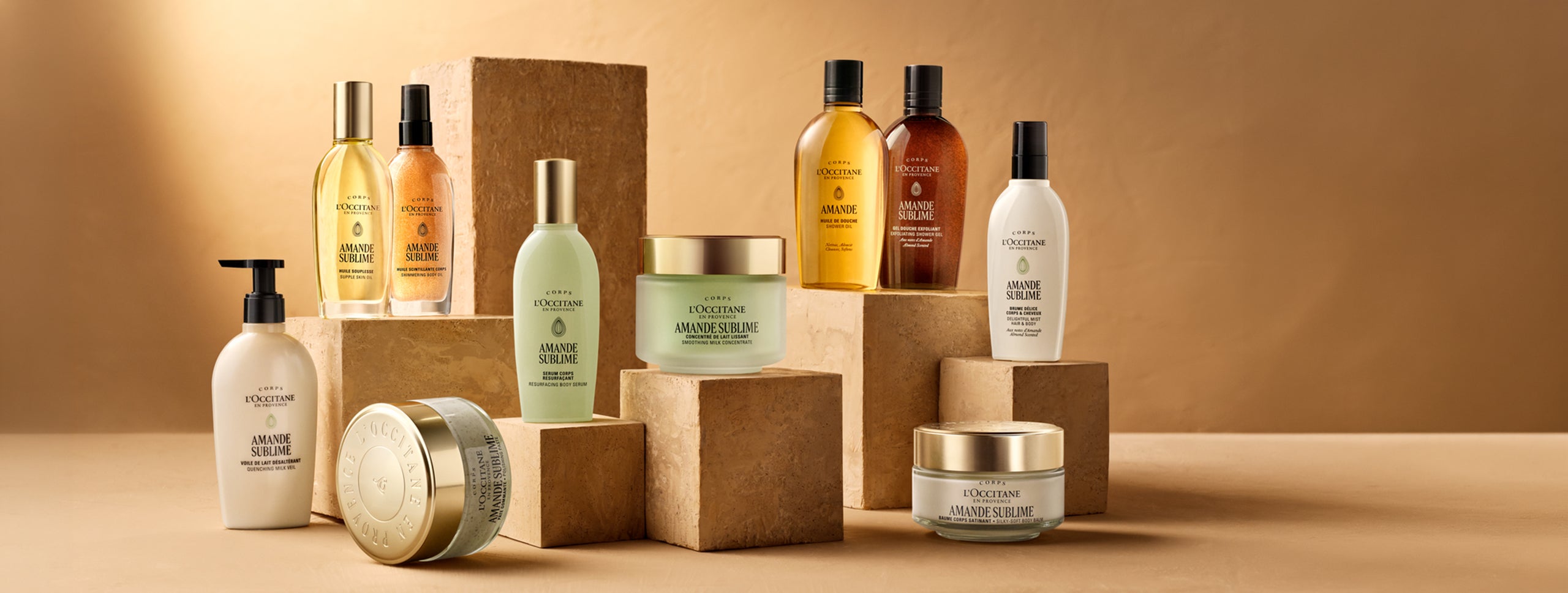Kolekcija Amande Sublime – L’Occitane 

