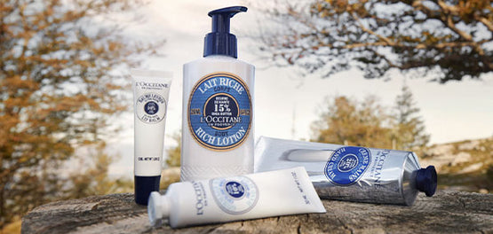 Kolekcija Karitejevo maslo - nega suhe in občutljive kože na obrazu in telesu