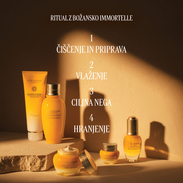 Izdelki za ritual z božansko Immortelle - L'Occitane
