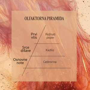 Dišavna piramida Eau de Toilette Cèdre Encens | L'Occitane