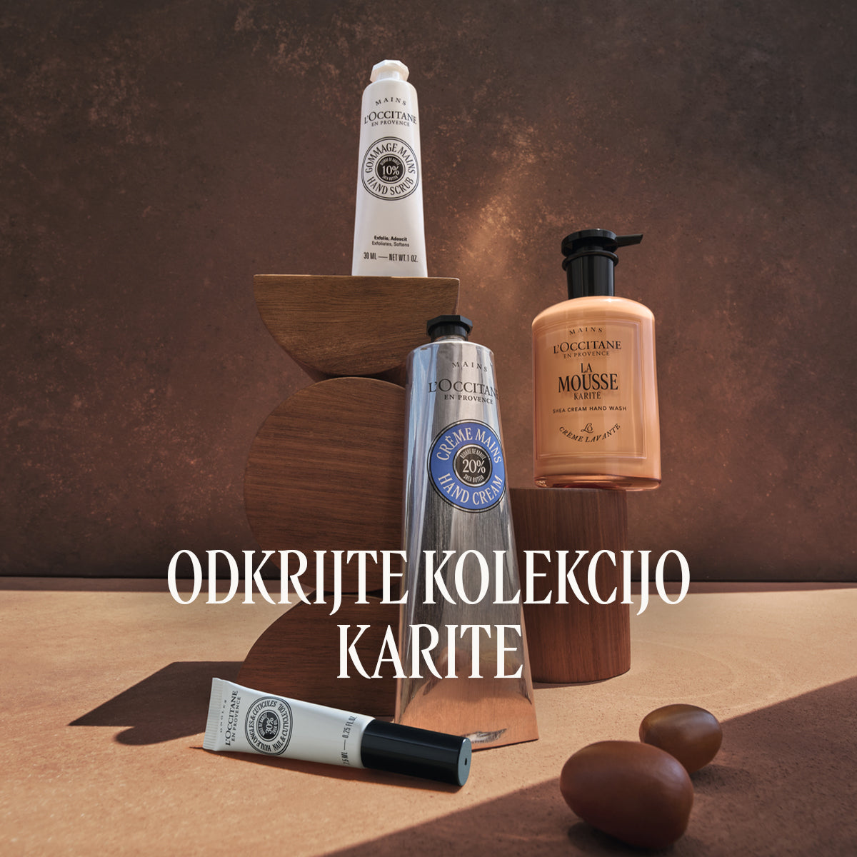 Krema za roke Karite za suho kožo