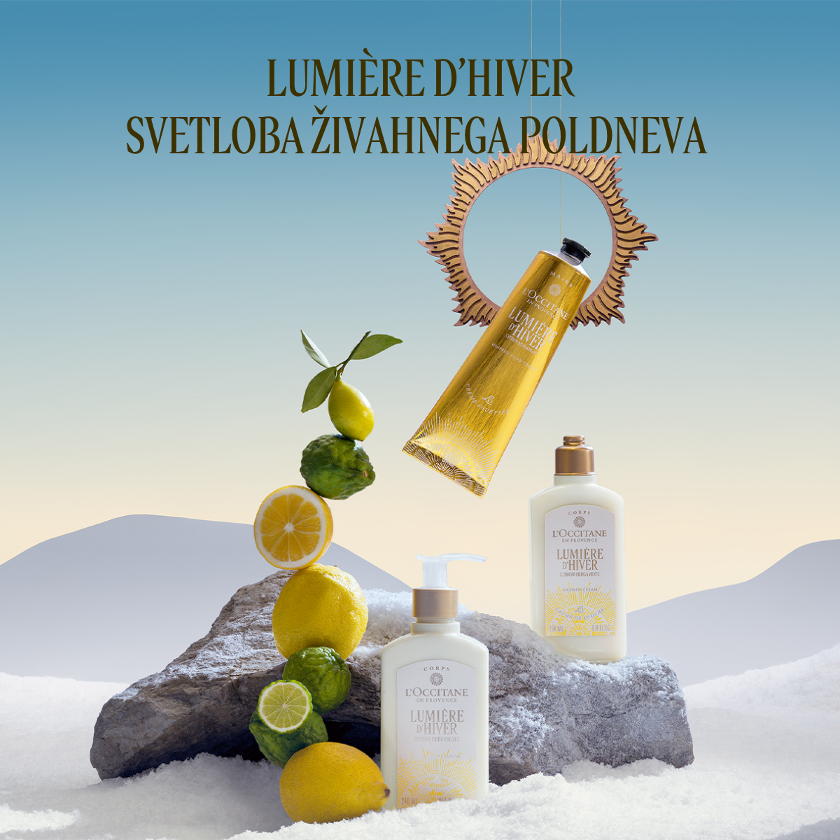 Praznična kolekcija Lumiere d"Hiver L'Occitane - omejena izdaja 2025