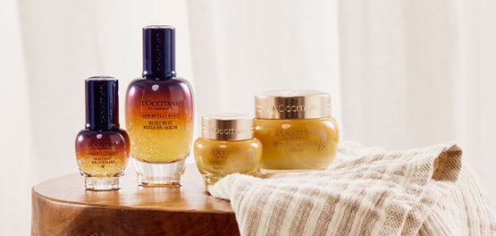 L’OCCITANE booster Immortelle Reset in krema za obraz Božanska immortelle 