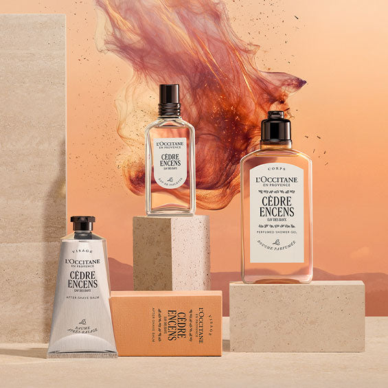Kolekcija Cèdre encens – eau des baux L'Occitane