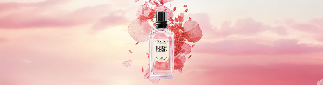 Eau de parfum kolekcije Flora Orchestra L'Occitane: Fleurs de Cerisier