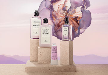 Dišavna kolekcija Flora Orchestra L’Occitane - Glycine.