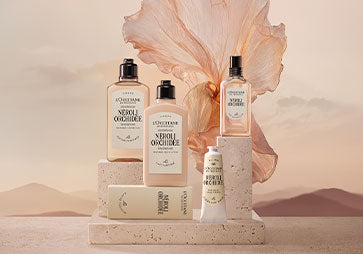 Dišavna kolekcija Flora Orchestra L’Occitane - Neroli Orchidee.