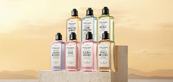 Parfumski geli kolekcije Flora Orchestra L'Occitane