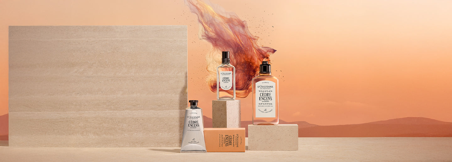 Dišavna kolekcija Flora Orchestra L’Occitane - Cedre Encens.