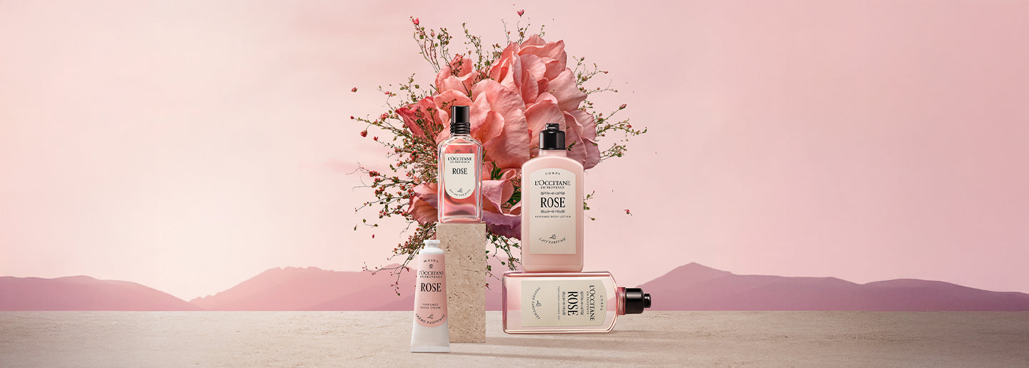 Dišavna kolekcija Flora Orchestra L’Occitane - Rose.