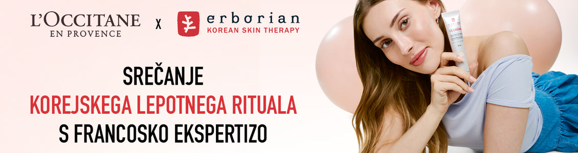 L'OCCITANE x ERBORIAN -  lepotni ritual, ki spaja korejski pristop k lepoti s francosko ekspertizo