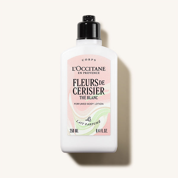 Parfumsko mleko za telo Fleurs de Cerisier Thé Blanc - L'Occitane.