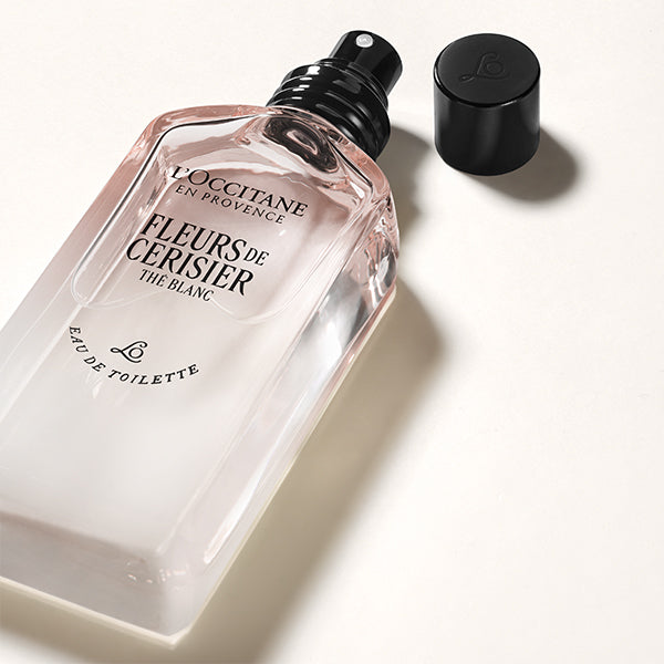 Eau de Toilette Fleurs de Cerisier z odprtim pokrovčkom - L'Occitane.