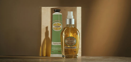 Mandljeva krema za roke in Mandljevo olje za prožno kožo – L’Occitane 