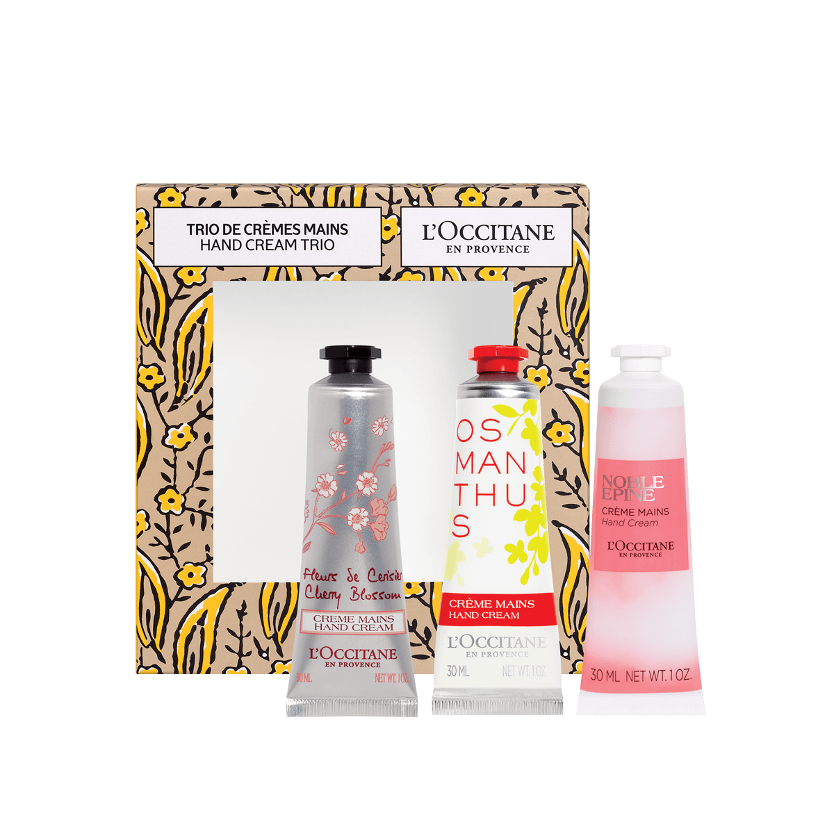 Pomladni trio krem za roke